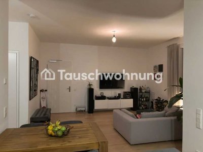 Tauschwohnung: 3-Zimmer-Neubau mit 2 Balkonen und 2 Bädern