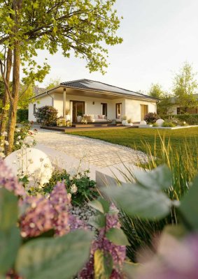 Der Bungalow mit der charmanten Form in Dettum – ausgefallen und praktisch