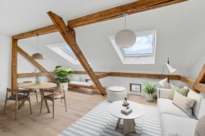 Schöne 2 Zimmer-Wohnung mit EBK im sanierten Altbau!