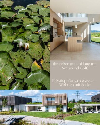 Luxus am Wasser - Architekturvilla mit Atrium, Sauna &amp; direktem See Zugang