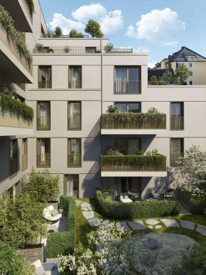 Individuelles Wohnen, Südbalkon & Loggia mit Isarblick: Urban Residenz, 2 Zimmer in L‘ISAR | 4. OG