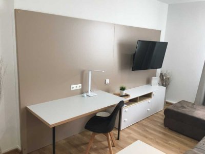Stilvolle, komplett möblierte 2-Zimmer-Wohnung in Weinsberg