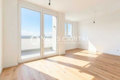 NEUAUSBAU: PENTHOUSE MIT DOMBLICK UND TAGESLICHTBAD IM GEREONS-VIERTEL AM MEDIAPARK +PROVISIONSFREI+