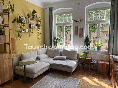 Tauschwohnung: 3 Zi Altbau mit Balkon und Garten, gesucht: mind. 4 Zimmer