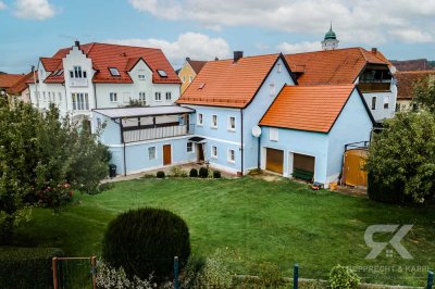 Historisches Einfamilienhaus mit Charm auf großem Filetgrundstück im Herzen von Pfreimd