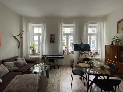 ZWISCHENMIETE in schöner Altbau-Wohnung mit Balkon in Aachen