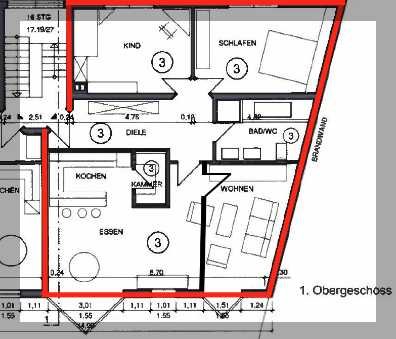 *ERSTBEZUG NACH SANIERUNG* 4-Zimmer-Wohnung in Mainhausen zu vermieten, WE3