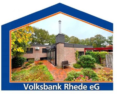Exklusiver Bungalow mit schönem Garten und vielseitigen Nutzungsmöglichkeiten in Rhede