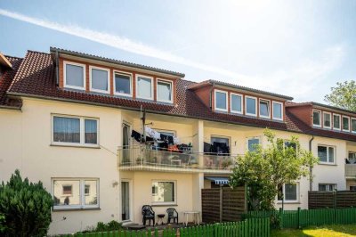 Zeven: Renovierte 3 ZKB mit sonnigem Balkon!