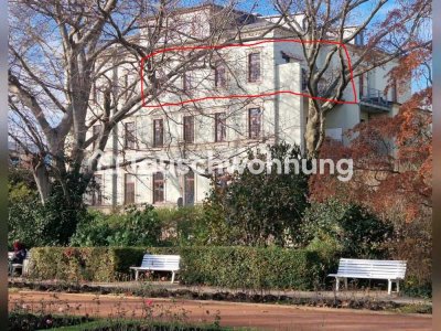 Tauschwohnung: 2 Zi mit Balkon, Traumlage direkt an der Elbe, sonnig ruhig