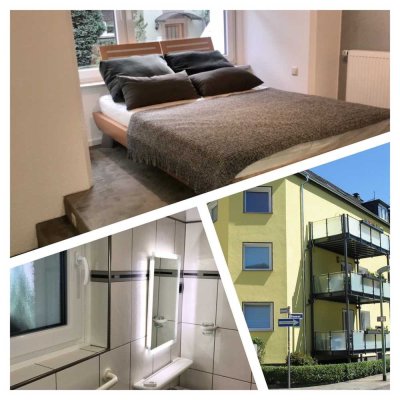 Moderne möblierte 2,5 -Raum-Wohnung auf ca. 33 m² mit Einbauküche im Essener Südtviertel