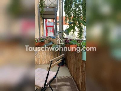 Tauschwohnung: 2-Zimmer-Wohnung mit Südbalkon