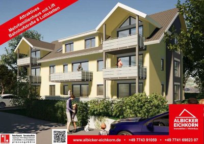 2 Zi. EG mit Terrasse ca. 48 m² - Wohnung 2 - Bahnhofstr. 6, 79807 Lottstetten