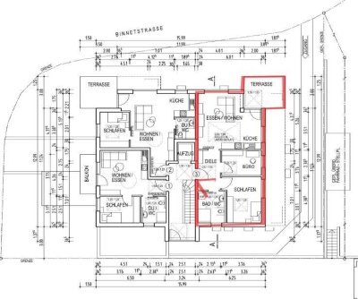 Erstbezug mit Terasse und Einbauküche: Exklusive 3-Zimmer-Wohnung mit geh. Innenausstattung