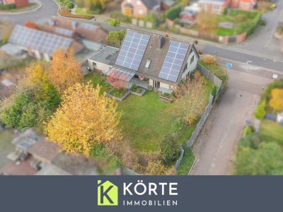 Lohne - Wietmarschen: Großzügiges Einfamilienhaus mit Photovoltaik-Anlage auf großem Grundstück zu v