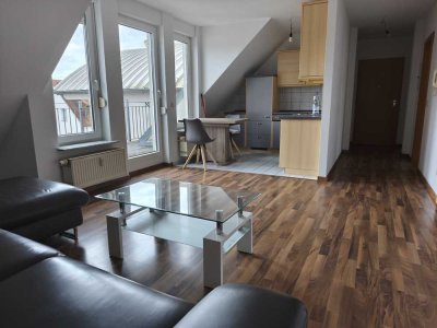 2 Zi Dachgeschoss teilmöbl in Bretten Stadtmitte