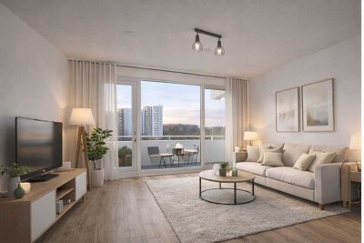 Modern renovierte 3-Zimmer-Wohnung mit Balkon & Stellplatz in Kaiserslautern-Betzenberg