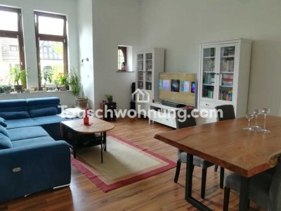 Tauschwohnung: Altbauwohnung mit Dachterrasse