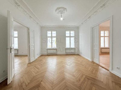 FANTASTISCHE 4 ZI. STUCKALTBAUWOHNUNG 
IN BEGEHRTER LAGE VON SCHÖNEBERG