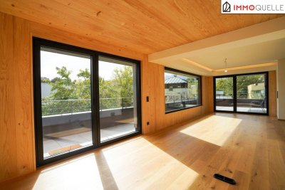 Zwischen Stadtflair und Alpenblick! Lebensfreude am Almkanal - Panoramawohnung mit einzigartigem Ausblick