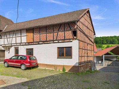 Raum für Ideen: Ausbaufähige Scheune zur individuellen Gestaltung in Ranstadt Bellmuth