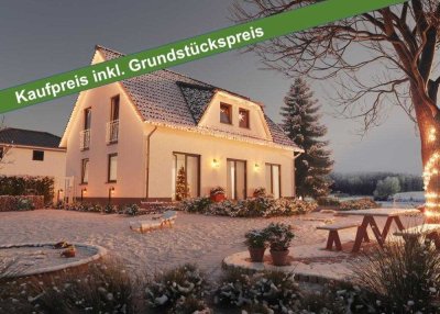 Mit Grundstück: Romantisches Flair und zeitlose Eleganz im modernen Town & Country Landhaus in Sa...