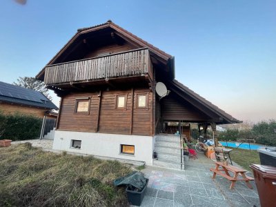 Ein Blockhaus klein und fein - Weigelsdorf !