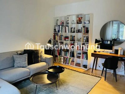 Tauschwohnung: Sanierte 3-Zimmer Altbauwhg. plus Wohnküche bestes Schwabing