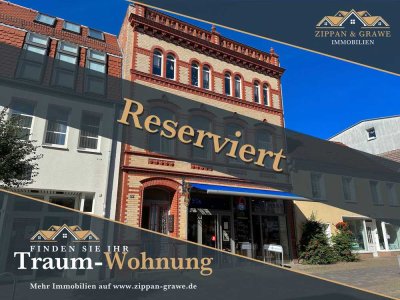 Reserviert – charmante 2-Zimmer-Wohnung mit Dachterrasse im Herzen von Barth