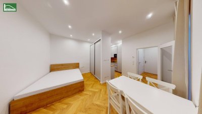 Möblierte 1 Zimmer Wohnung! - All inclusive Miete - Zentrale Anbindung - 6 Monate befristet!