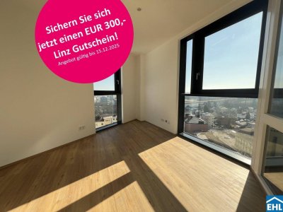 **Jetzt 300 EUR Linz Gutschein sichern!** 4-Zimmer-Erstbezugswohnung mit Einbauküche