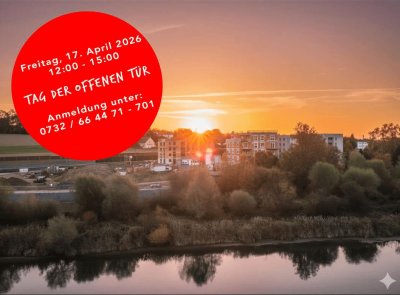 Modernes Penthouse in Schärding - Energieeffizient, klimatisiert &amp; mit Innblick