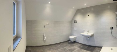 Renovierte Dachgeschoß Wohnung nach EH 55 EE