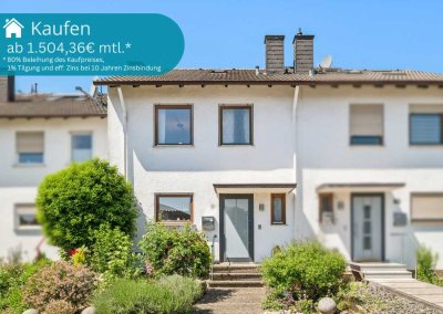 Leben in ruhiger Lage – gepflegtes Reihenmittelhaus in Wiesbaden-Nordenstadt