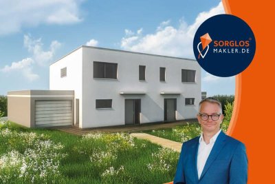 Ankommen & wohlfühlen: Neubau-Doppelhaushälfte mit Garten in Biederitz