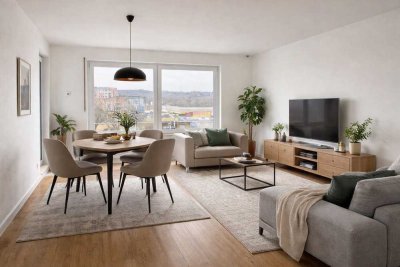 Helle 3-Zimmer-Wohnung mit Balkon & Erstbezug nach Teilsanierung in Dortmund-Hombruch – WG-geeignet!