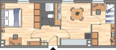 2-Zimmer-Wohnung in Landau in der Pfalz