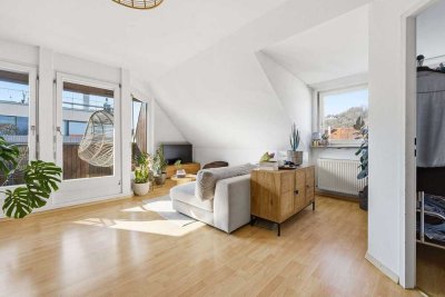 Gemütliche Dachgeschosswohnung mit Balkon - Kapitalanlage in Top-Lage