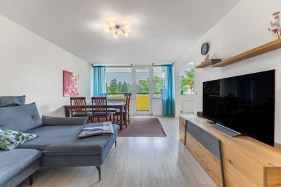 Bergblick inklusive ! 3-Zimmer-Dachgeschoß-Wohnung nahe der Berghalde