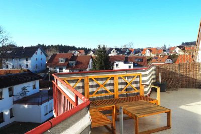 Panoramablick über das Illertal plus eine besondere Ausstattung - eine Wohnung für Individualisten!