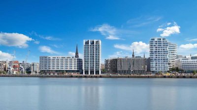 Atemberaubende Aussichten auf die Elbe, die Hafenkulisse, bis hin zur Elbphilharmonie - Neubauprojek