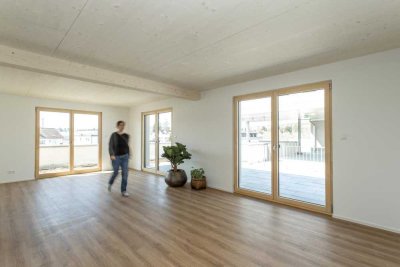 Wohnen am Stutzenweiher! 3-Zi.-Penthousewohnung mit Dachterrasse