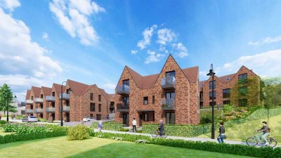 Barrierefreie 3-Zimmer-Wohnung mit großer Dachterrasse