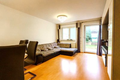4-Zimmer-Erdgeschosswohnung über zwei Ebenen mit großer Westterrasse!!!
