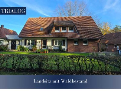 Landsitz mit Waldbestand