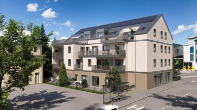Moderne 1-Zi-Whg mit Loggia &amp; Terrasse mitten in Salzburg, Erstbezug
