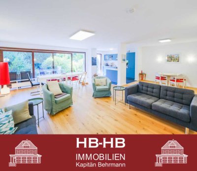 Sehr großzügige Maisonette-Wohnung mit eigenem Garten und Garage in bevorzugter Lage