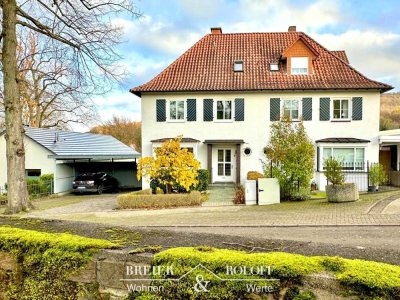 Traumhafte Doppelhaushälfte 
mit Altbau-Charme 
in gehobener Lage von Lübbecke
