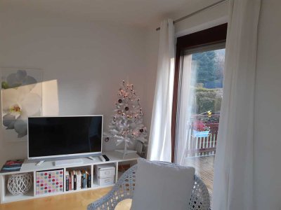 Möblierte 2-Zimmer-Wohnung in grüner Umgebung