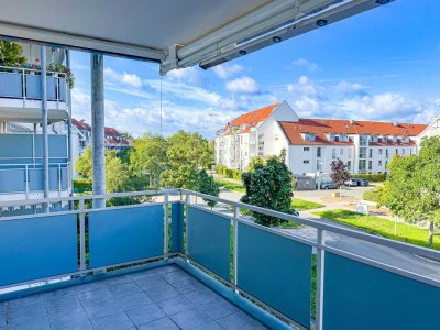 3-Zimmer Wohnung mit großzügigem Westbalkon und Einzelgarage